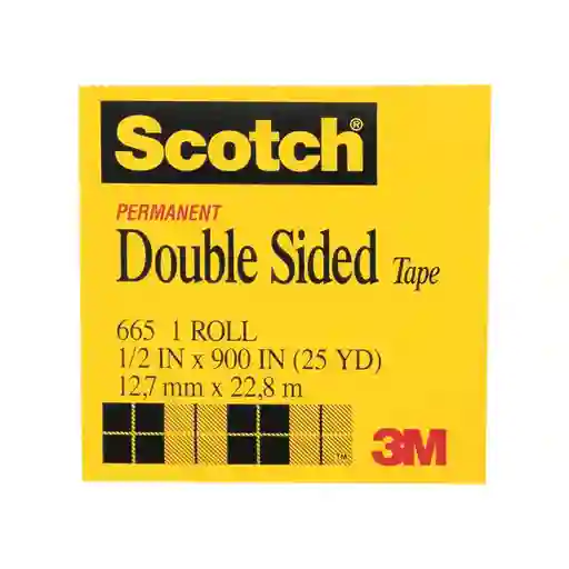 3M Scotch Trans/Dob.Contacto 12X22