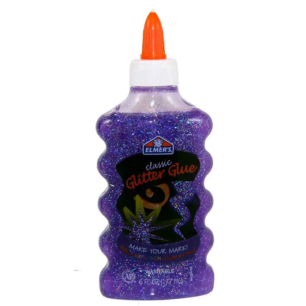 Elmers Pegamento Glitter Morado 177Ml