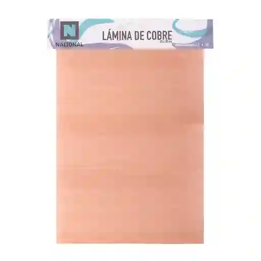 Lamina De Cobre 20X30 Cm.