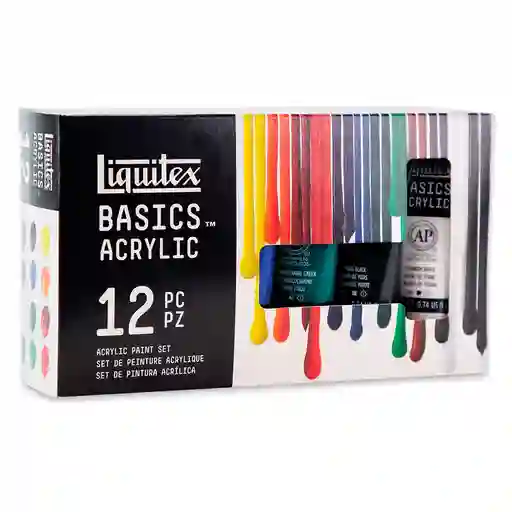 Liquitex Acrilico Basics Set 12X22Ml