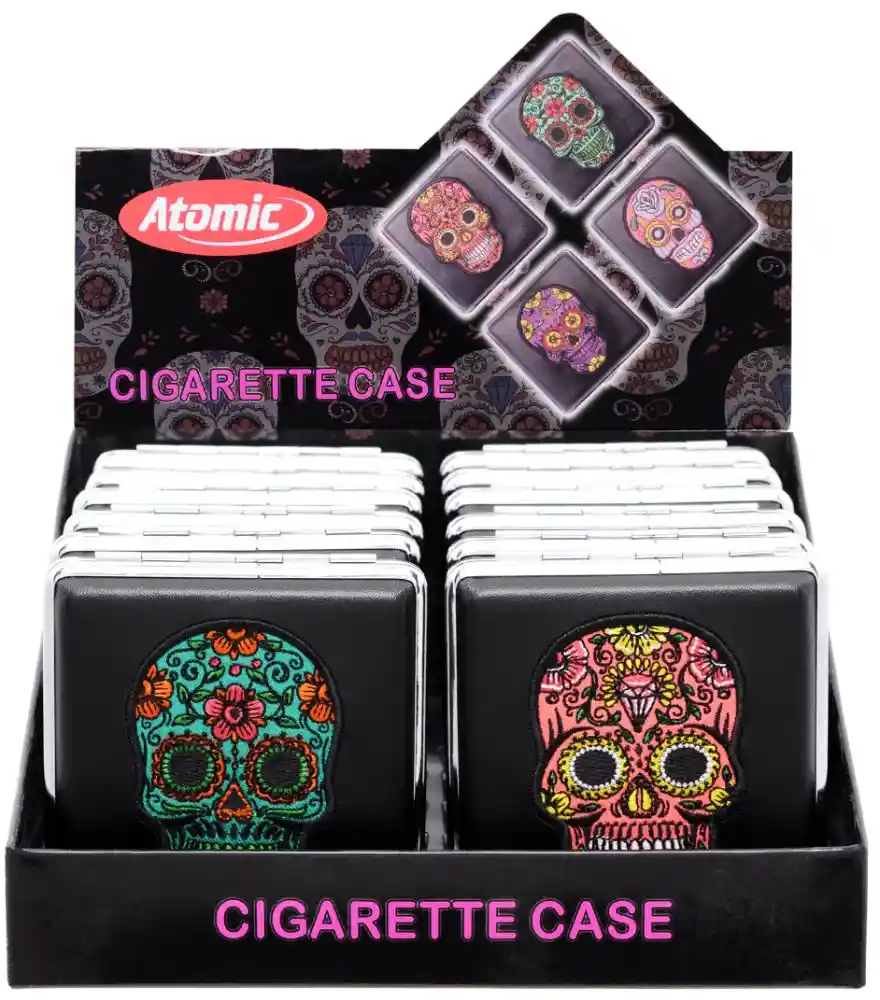 Cigarrera Diseño Calavera