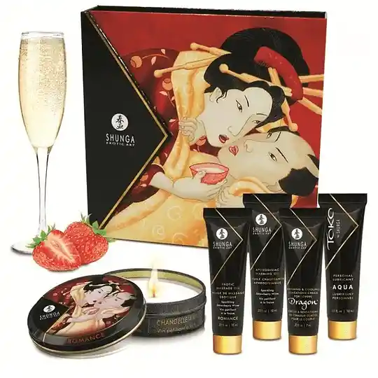 Secretos de Amor Kit Secretos de la Geisha Frutilla