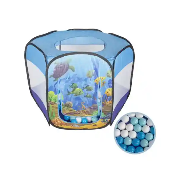 Infantil Carpa Con Pelotas Fondo Marino