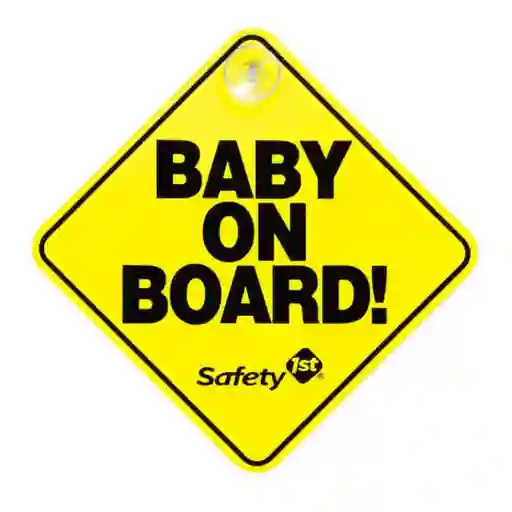Safety 1 St Letrero Baby on Board