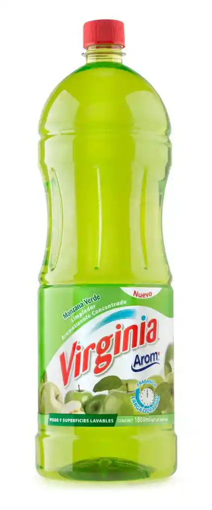 Virginia Limpiador Superficies Manzana Verde Larga Duracion