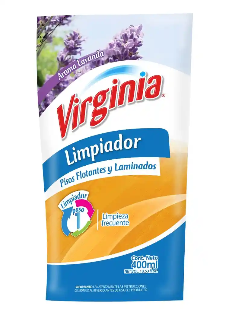 Virginia Limpiador Pisos Flotantes Sachet