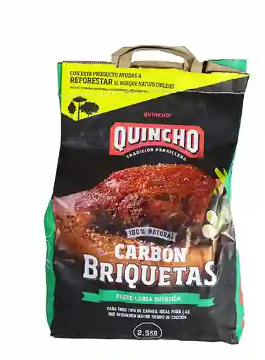 Quincho Carbon Briquetas 2.5 Kg