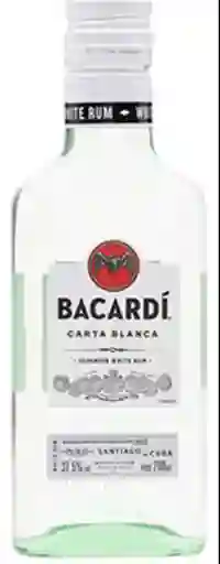Bacardi Petaca Ron Carta Blanca 40° 200Ml