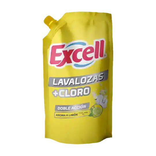 Excell Cloro Gel Doypack Limon T