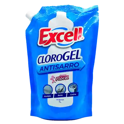 Excell Cloro Gel Doypack Floral T