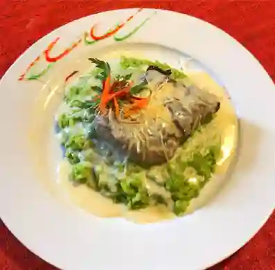 Filete en Salsa de Camarón y Ostión