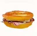 Donut Sándwich Jamón y Queso