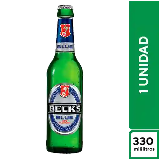 Beck's Blue Pale Sin Alcohol 330 ml