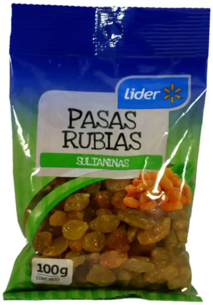 pasas rubias sultaninas Líder