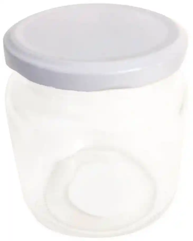 Frasco Tapa Blanca 500 ml 1 Un Haus