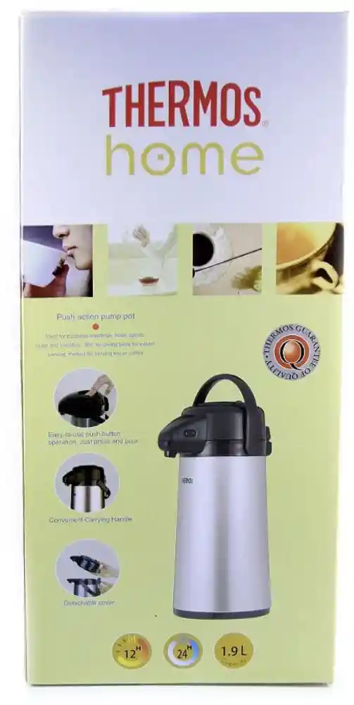 Thermos Sifon 1.9 Lt Negro. 1 Un.