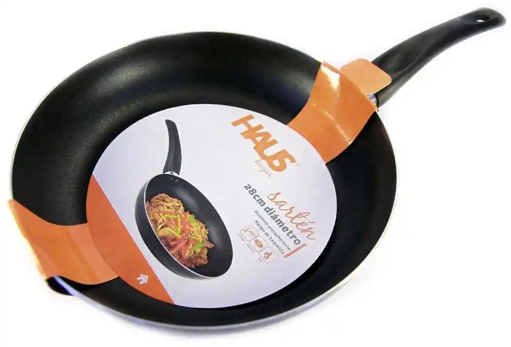 Sarten Aluminio Prensado 28 cm 1 Un, Haus