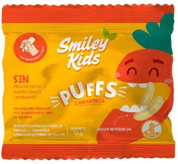 Snack Puffs Zanahoria 12 g, Smileykids