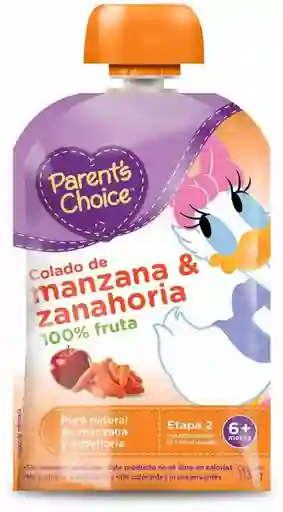 Parents Choice Colado de Manzana y Zanahoria Etapa 2