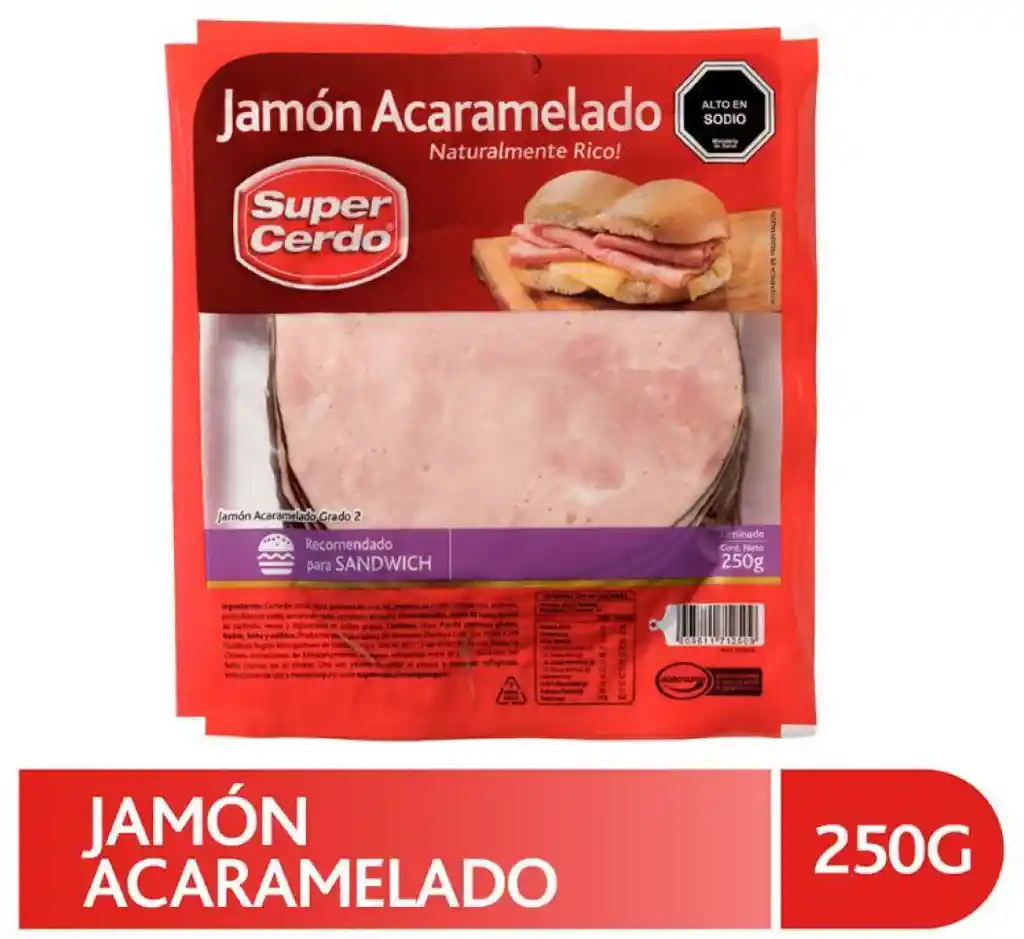 Super Cerdo Jamón Acaramelado  