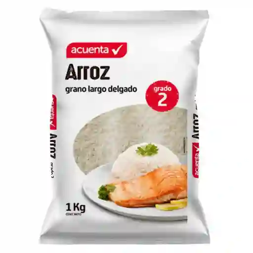 Arroz de Grano Largo y Delgado Grado 2 Acuenta 