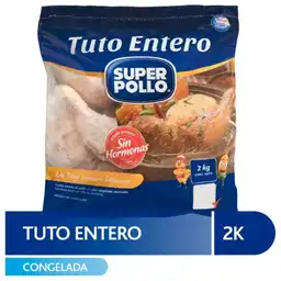 Super Pollo Tuto Entero Congelado