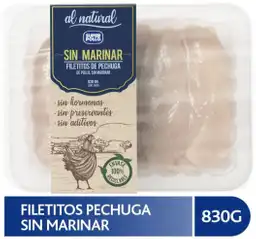 Super Pollo Filetes de Pechuga sin Marinar