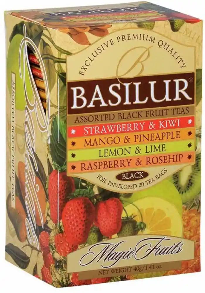 Basilur Té Negro Frutado Mix