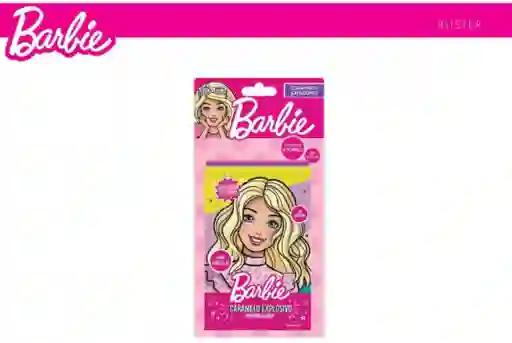 Dulce Locura Blister Caramelo Explosivo Barbie 28 G.