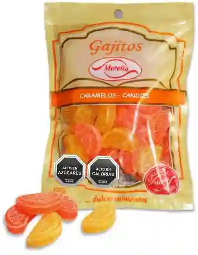 Merello Caramelos Gajitos Limon Naranja Bolsa 250 G