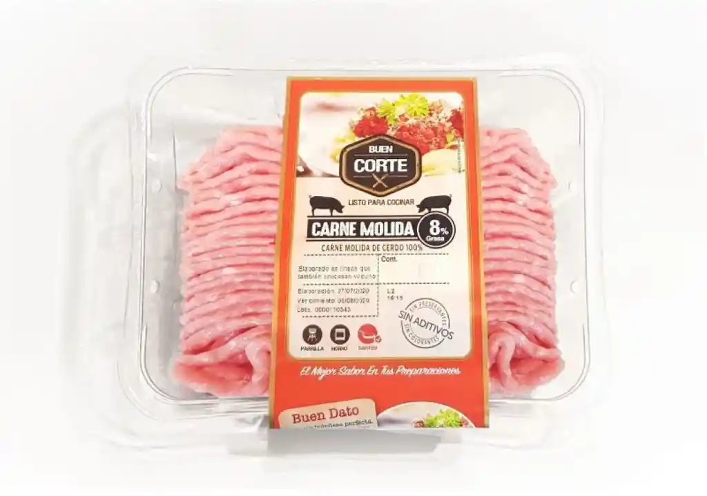 Buen Corte Carne Molida de Cerdo