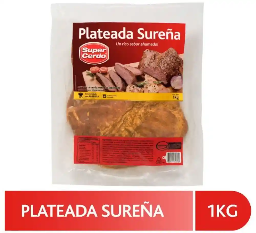 Super Cerdo Plateada Sureã±A