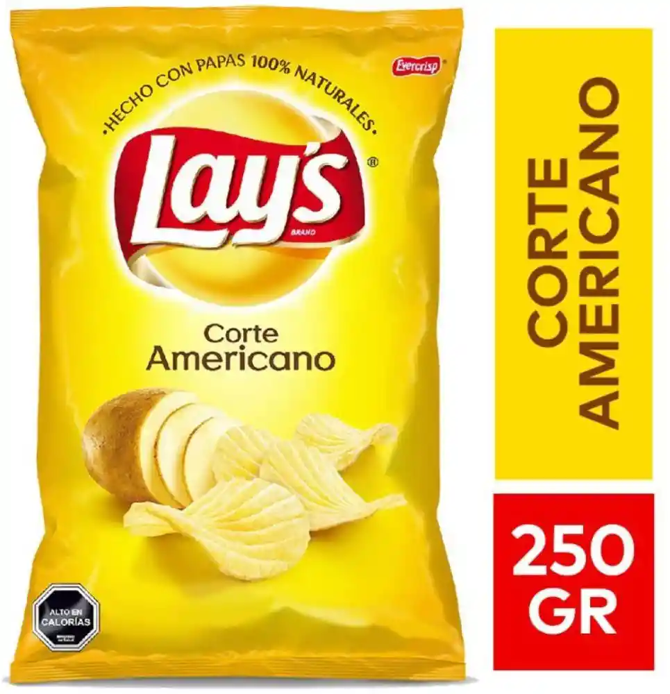 Lays Papas Corte Americano