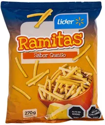  Ramitas Sabor A Queso Líder 