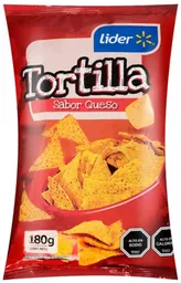 Líder Tortilla De Queso 180 G,