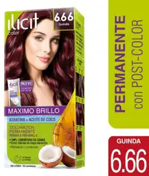 Ilicit Tintura Permanente Capilar Tono 6.66 Guinda