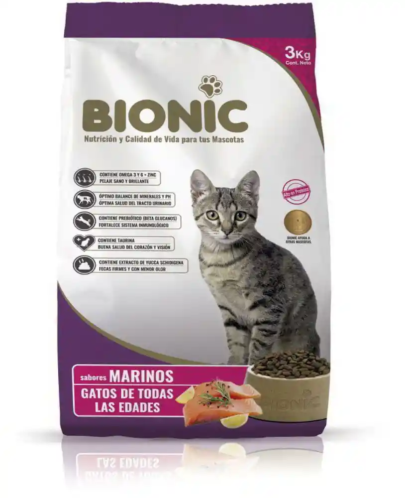 Bionic Alim Gato Marino 3 Kg.