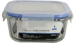 Hermetico de Vidrio Cuadrado 530 ml Mainstays