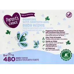 Parents Choice Wipes Papel Higienic. 40 Un.