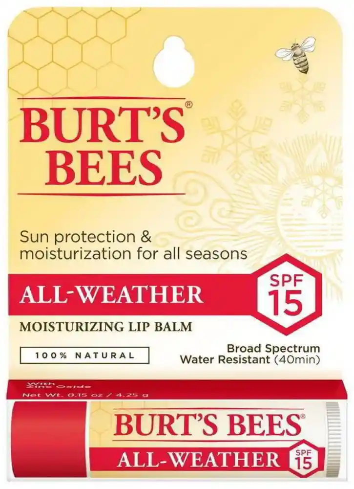 Lip Balm Balsamo Labialall Weather 4 25G 4 25 G Burts Bees