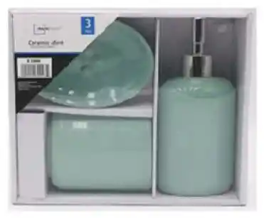 Set Baño Ceramica Varios Colores 1 Un Mainstays