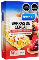 Barras De Cereal Frutos Rojos & Yoghurt