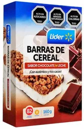 Líder Barra De Cereal Chocolate (160 G C/U) 8 Un,