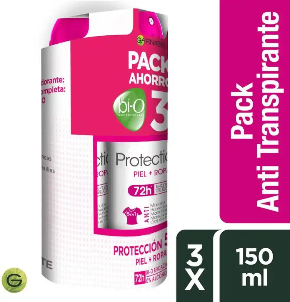 Bí-O Pack 3X Protection 5 Mujer 1 Un, -O