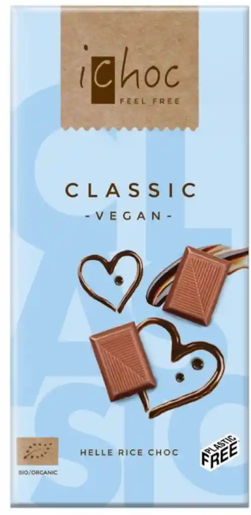 Ichoc Chocolate Vegano Clasico Organico.