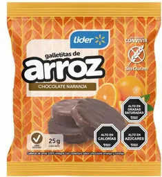  Galletitas De Arroz Con Chocolate Y Naranja Líder 