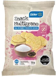 Sal De Mar Snack Multigrano Y Pimienta Negra 50 G.