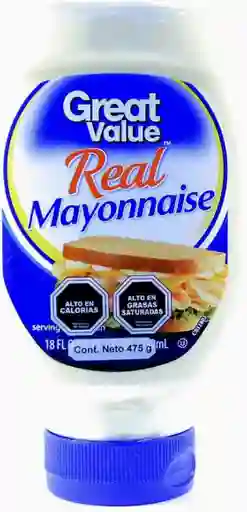 Great Value Mayonesa Regular Pote