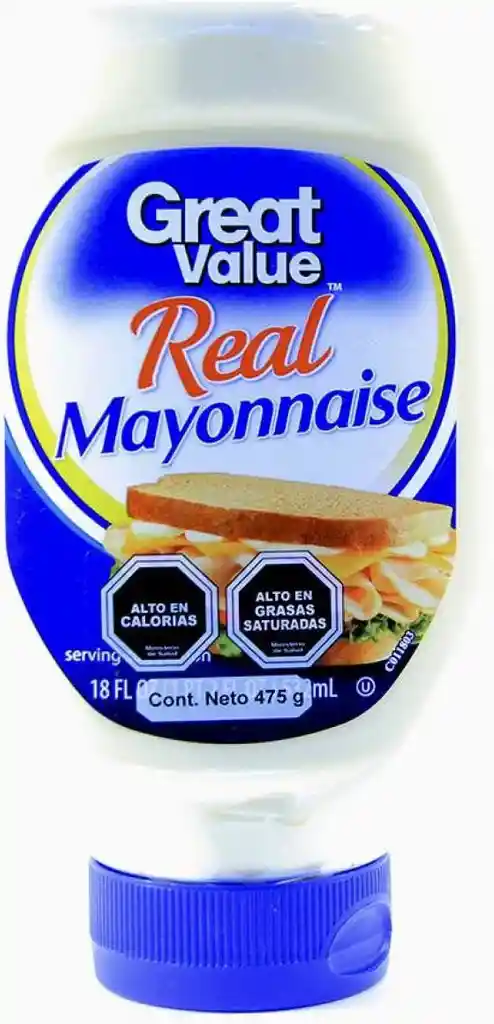 Great Value Mayonesa Regular Pote