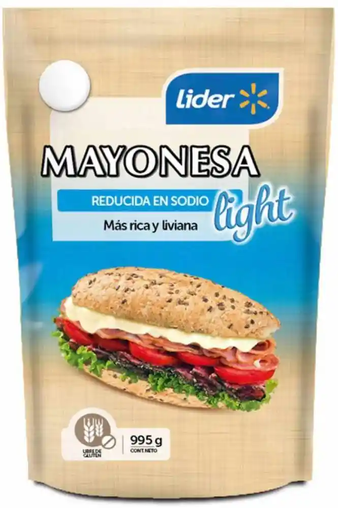 Líder Mayonesa Light Doypack,